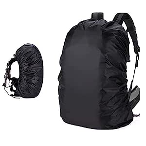 ComSaf Waterproof Backpack Rain Cover (30-40L) - Triple Waterproofing, Adjustable Strap
