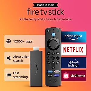 Fire Stick 4K Ultra HD - Alexa Voice Remote - TV Media